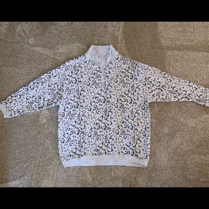 Aerie leopard print pullover ; Size M/L